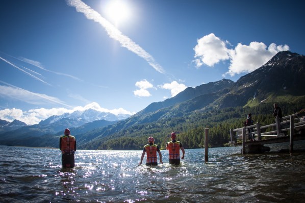 Engadin Swimrun Schweitz 2014, photocredit Nadja Odenhage